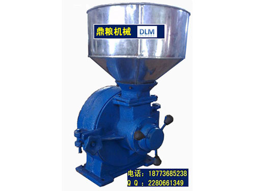 30型磨片式粉碎機(jī)、磨粉機(jī)磨粉機(jī)，磨片式，產(chǎn)量達(dá)1000公斤時(shí),粗細(xì)可調(diào)